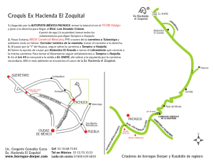 mapa el zoquital - Ex-Hacienda El Zoquital