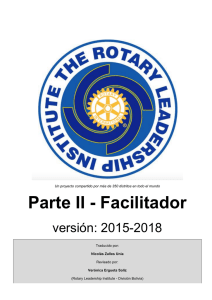 Parte II - Facilitador