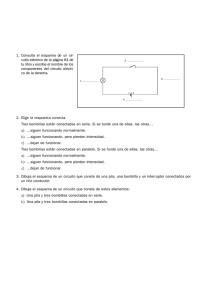 1. Consulta el esquema de un cir- cuito eléctrico de la página 64 de