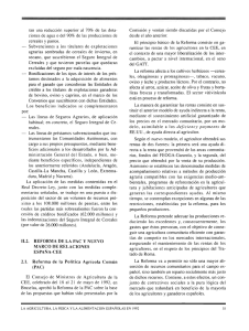 ii.2. reforma de la pac y nuevo marco de relaciones españa-cee