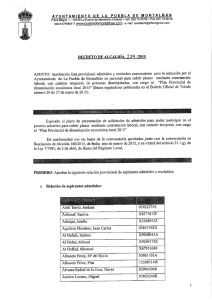 PDF de la Lista de Admitidos