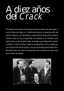 El Crackfue el último movimiento literario mexicano del siglo XX y el