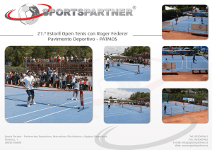 Estoril Open con Roger Federer