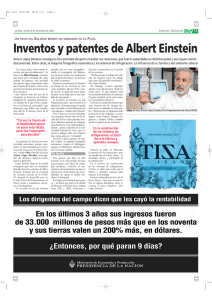Inventos y patentes de Albert Einstein