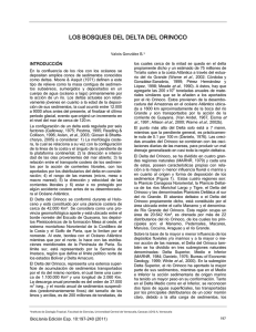 Valois Gonz&aacute;lez LOS BOSQUES DEL DELTA DEL ORINOCO