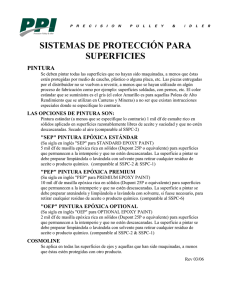 SISTEMAS DE PROTECCIÓN PARA SUPERFICIES