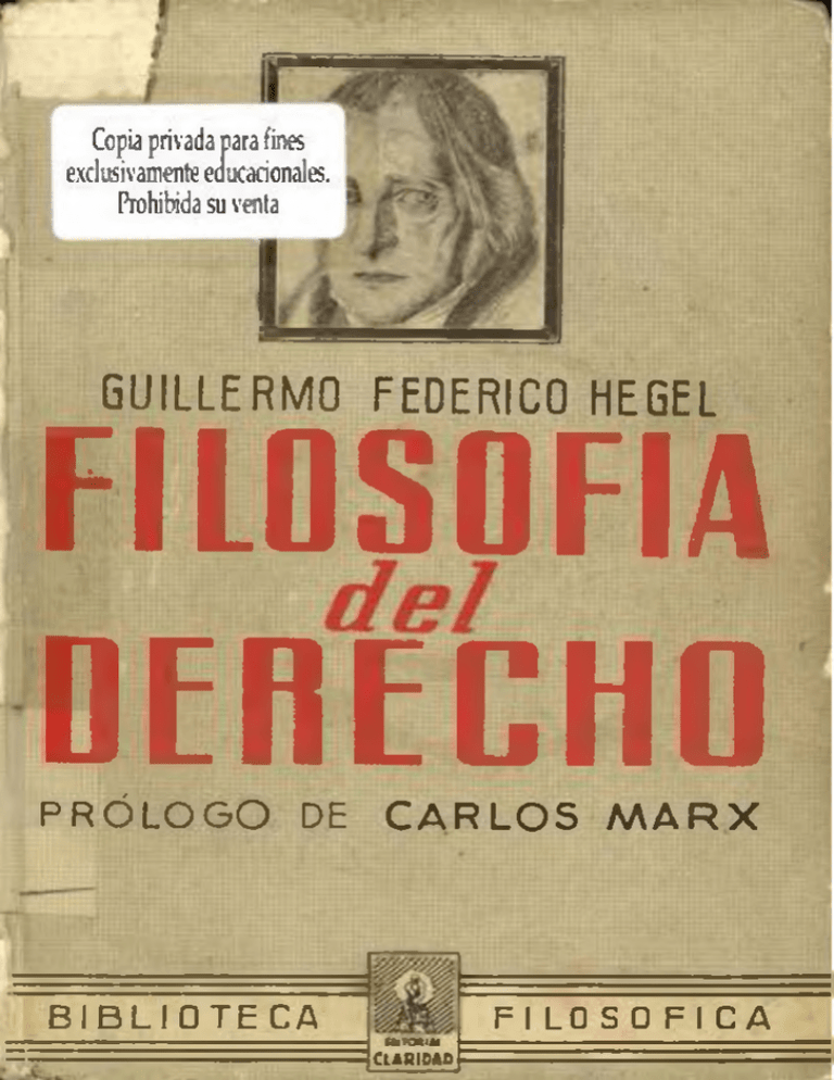 GUILLERMO FEDERICO HEGEL