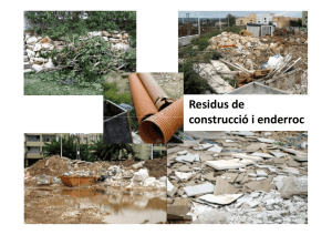 Residus de la construcció i demolició