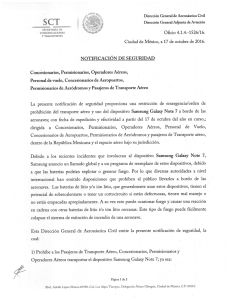 Page 1 Dirección General de Aeronáutica Civil Dirección General