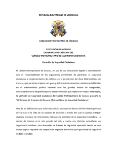 república bolivariana de venezuela cabildo metropolitano de