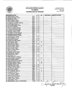 Aprobado por Cámara en Votación Final, 42-08-00