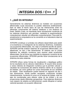 INTEGRA DOS/C++ .1