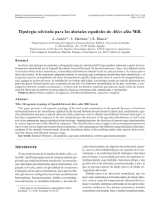 Tipología selvícola para los abetales españoles de Abies alba