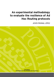 An experimental methodology to evaluate the resilience of Ad Hoc