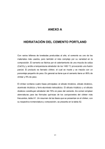 ANEXO A HIDRATACIÓN DEL CEMENTO PORTLAND