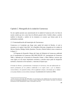 Capítulo 2. Monografía de la ciudad de Cuernavaca