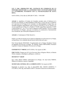 Ley Nº 2184 - Gobierno de la Provincia de La Pampa