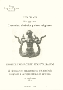 BRONCES RENACENTISTAS ITALIANOS El «bestiario