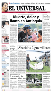 Muerte, dolor y llanto en Antioquia