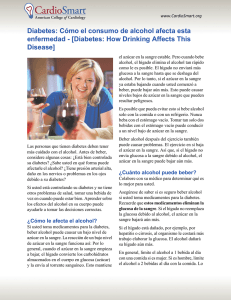 Diabetes: Cómo el consumo de alcohol afecta esta