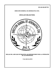 Circular ILS Cat II/III - Secretar&iacute;a de Comunicaciones y Transportes