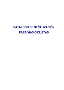 Catálogo para la señalización de vías ciclistas