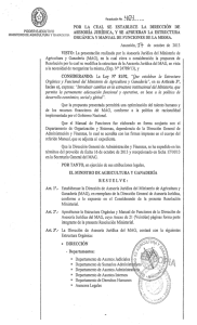 Dirección de Asesoría Jurídica - Ministerio de Agricultura y Ganadería