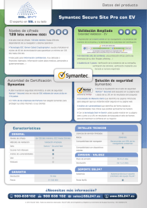 Symantec Secure Site Pro con EV