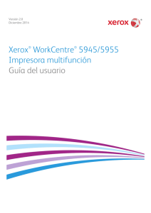 Xerox® WorkCentre® 5945/5955 Impresora multifunción Guía del