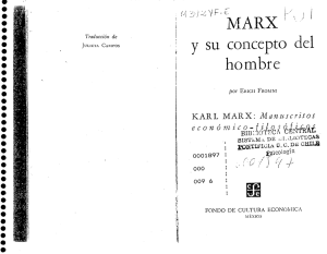 El Trabajo Enajenado Fromm (MARX)