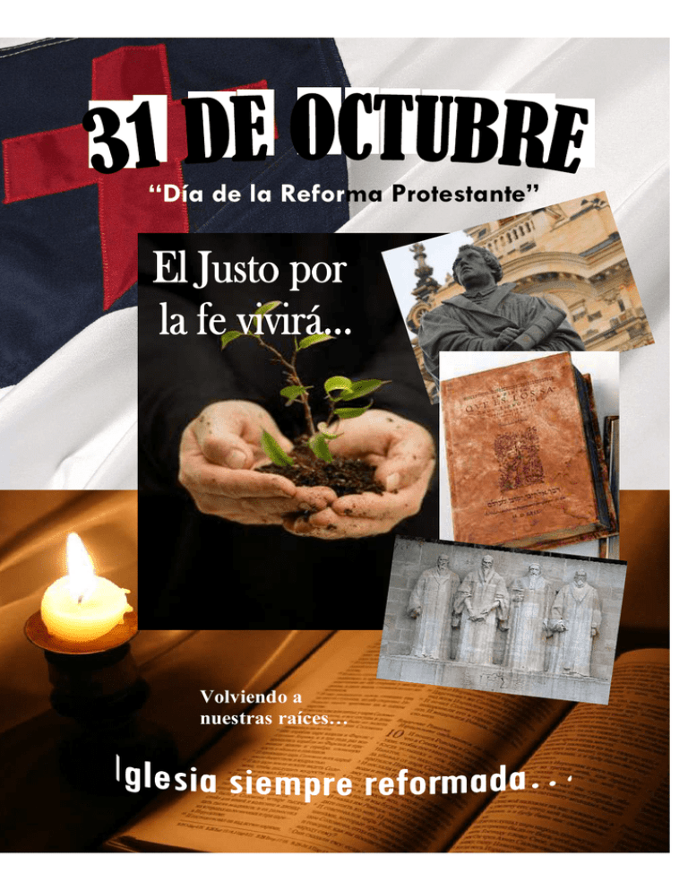31 de octubre _ Reforma Protestante