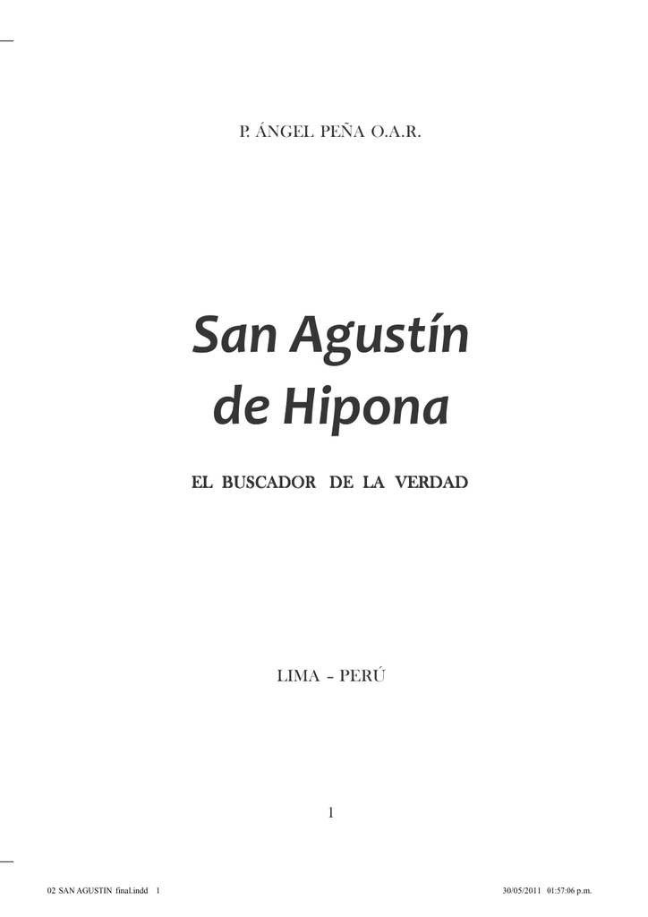 San Agustín De Hipona