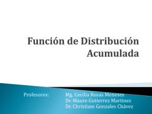 función de distribución acumulada conjunta