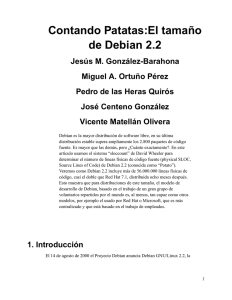 Contando Patatas:El tamaño de Debian 2.2