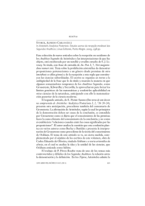 In Aristotelis Analytica Posteriora. Estudos acerca da recepção