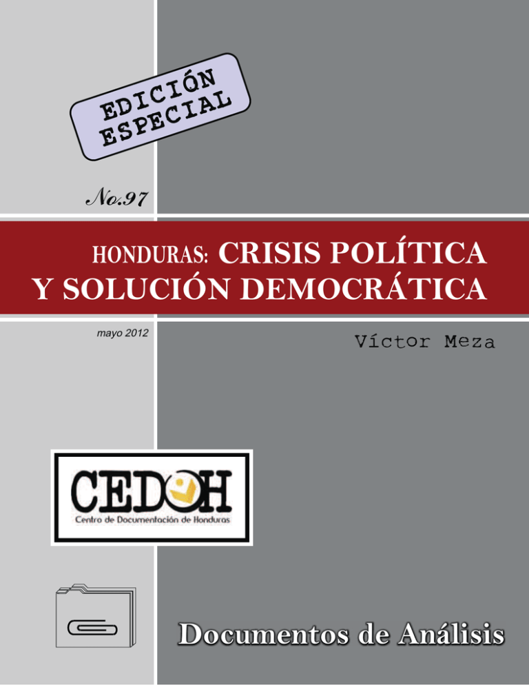 Crisis Pol tica Y Soluci n Democr tica