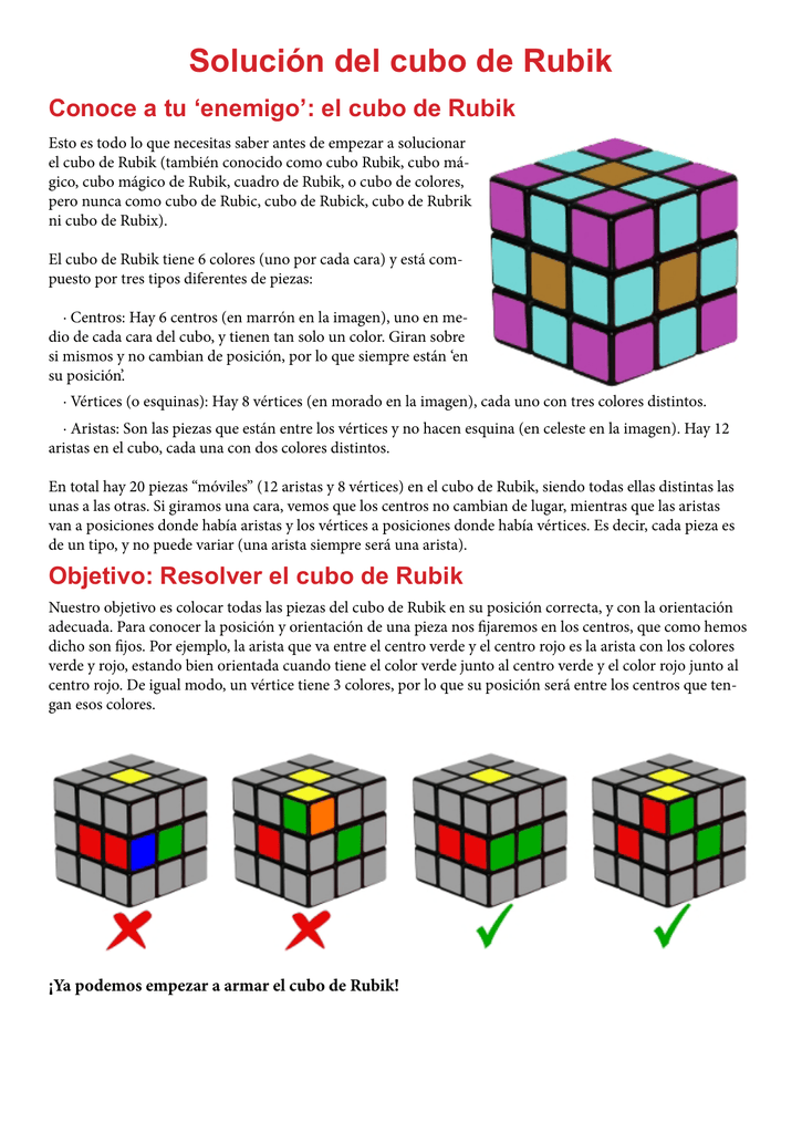 solucion cubo de rubik pdf