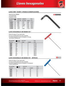 llaves torx   facom   a prueba de manipulaciones llaves hexagonales