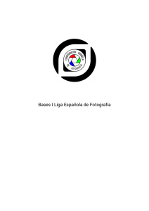Bases I Liga Española de Fotografía