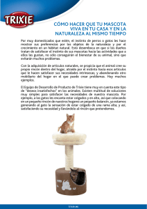 Materiales naturales para mascotas