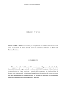Dictamen 41-2011 - Gobierno de Aragón