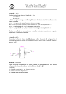 Universidad Carlos III de Madrid Examen de Electrónica Digital