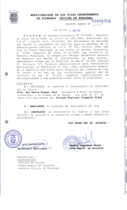 municipalidad de los vilos departamento de finanzas oficina de