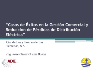 Casos de Éxitos en la Gestión Comercial y Reducción de