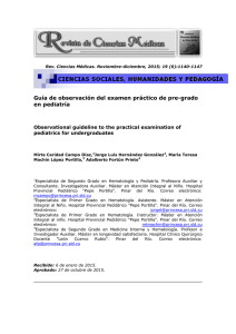 Guía de observación del examen práctico de pre