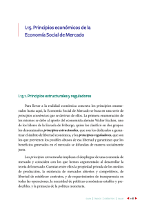 15. Principios económicos de la Economía Social de Mercado