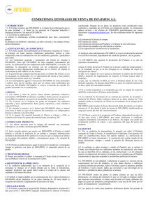 CONDICIONES GENERALES DE VENTA DE INFAIMON, S.L.