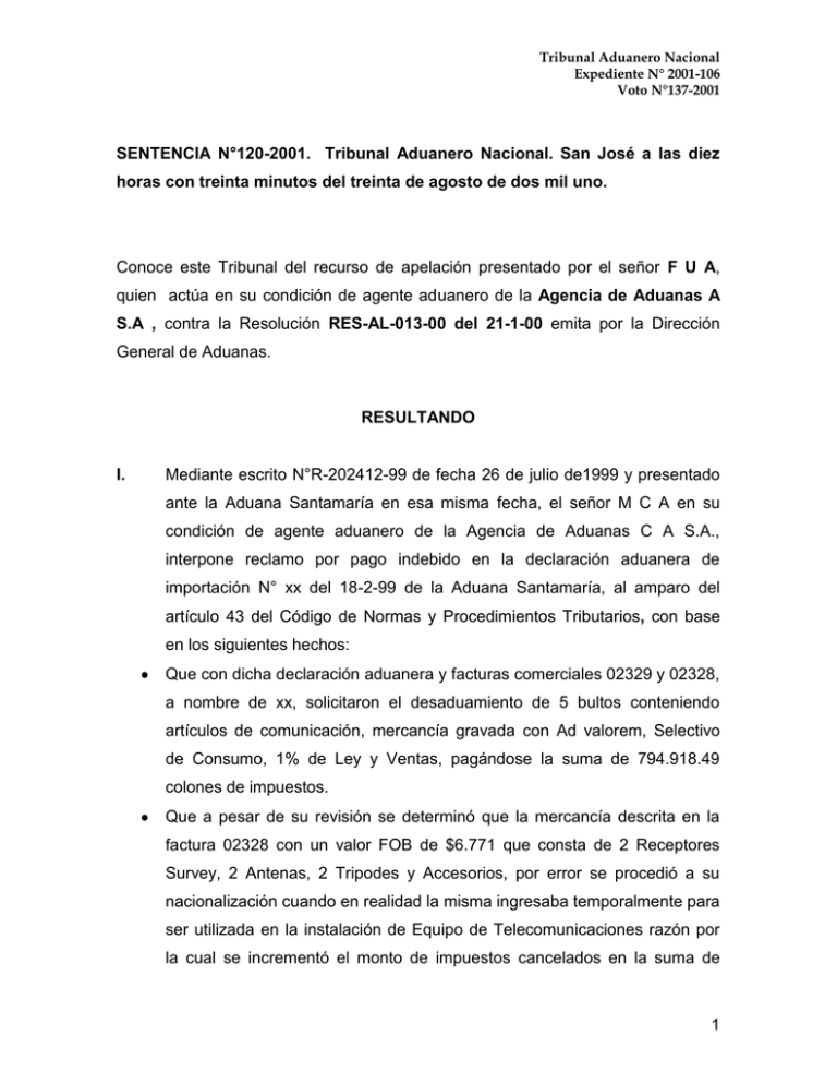 Tribunal Aduanero Nacional tribunal-aduanero-nacional