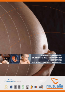 riesgo laboral durante el embarazo y durante la lactancia