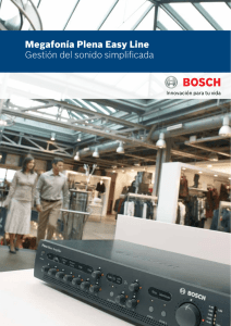 Plena Easy Line - Bosch Security Systems